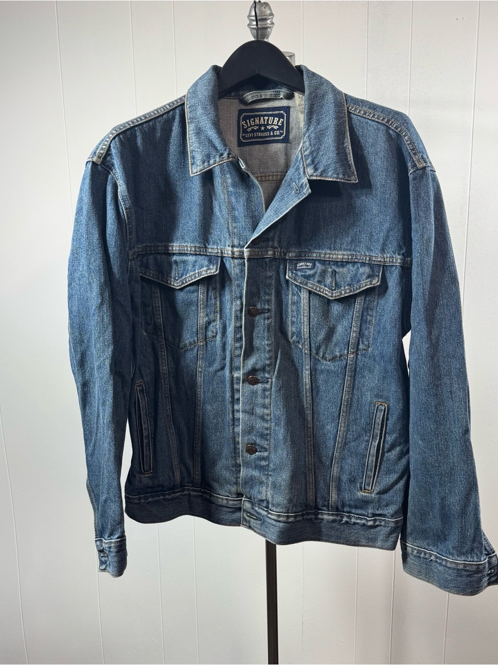 Levi Strauss Signature Classic Denim Jacket - Men's size L